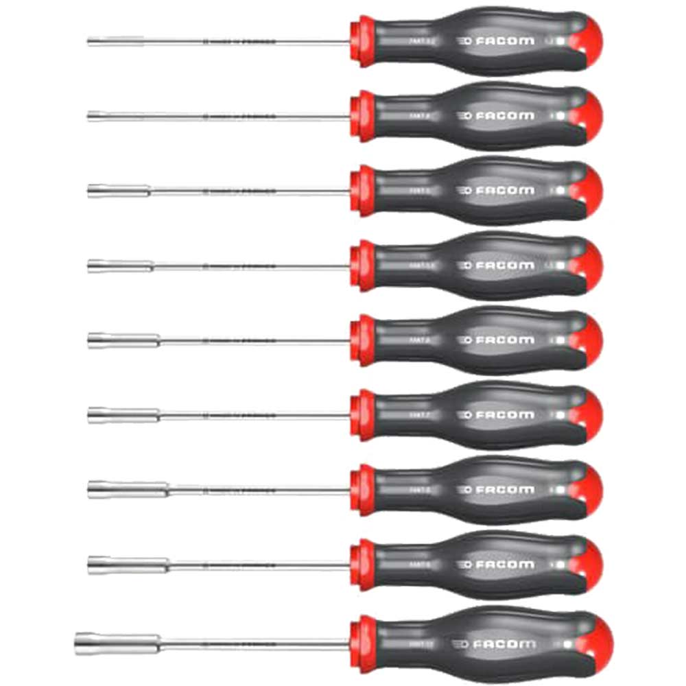 Facom Protwist 74AT.JL9 9 Piece Nut Driver Set