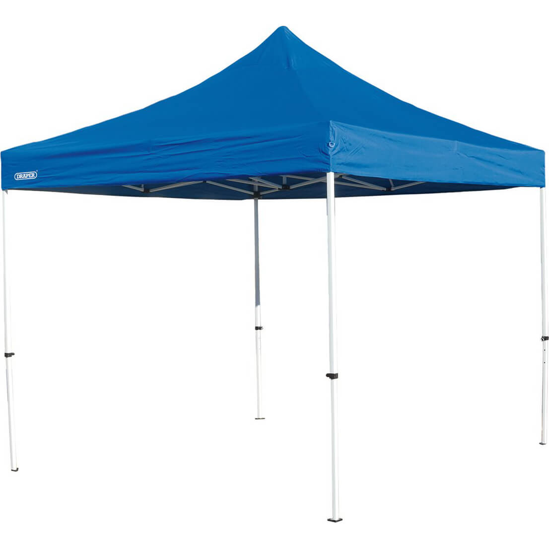 Draper Folding Gazebo Tent Blue 3m x 3m
