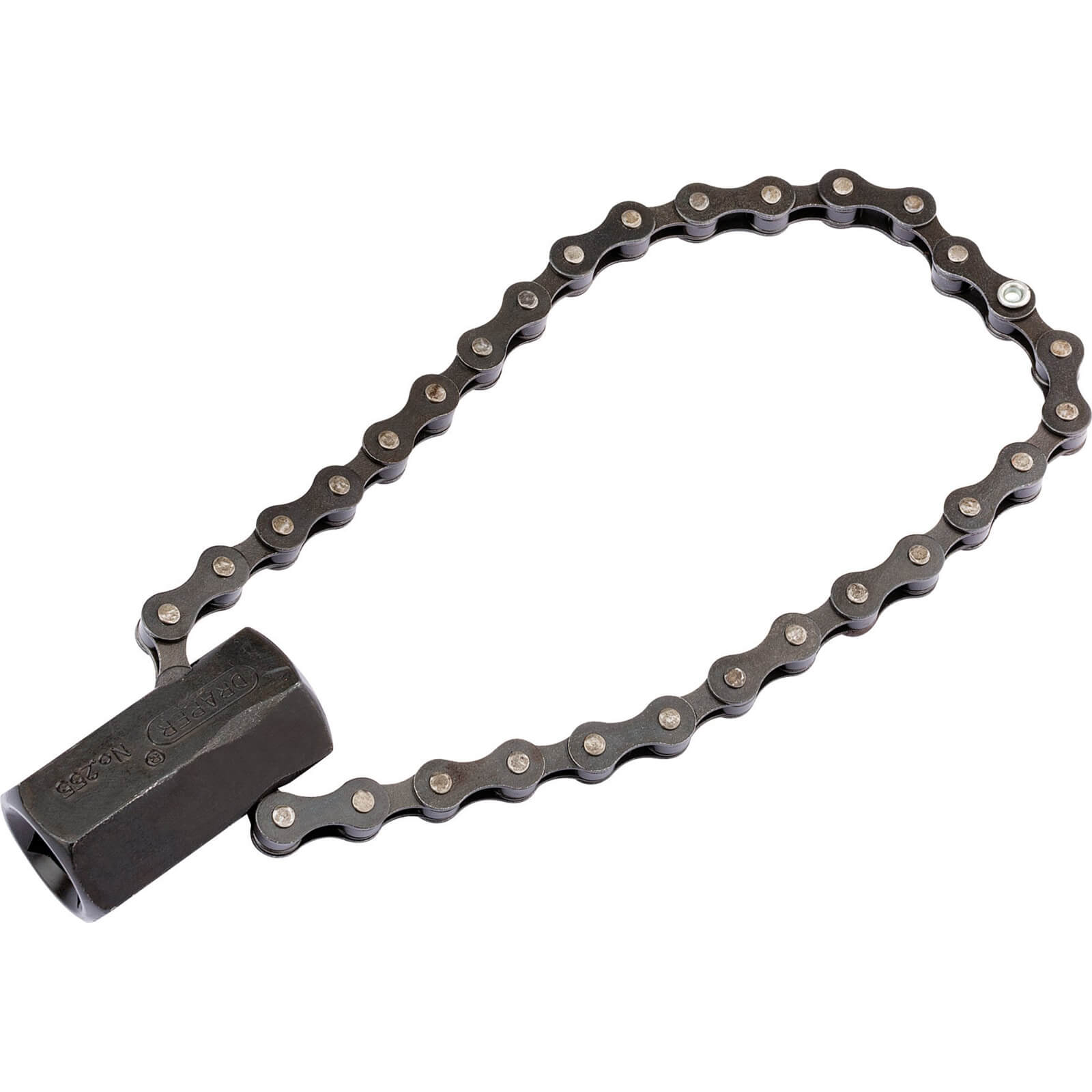 Image of Draper 1/2" Drive Chain Oil Filter Wrench 130mm