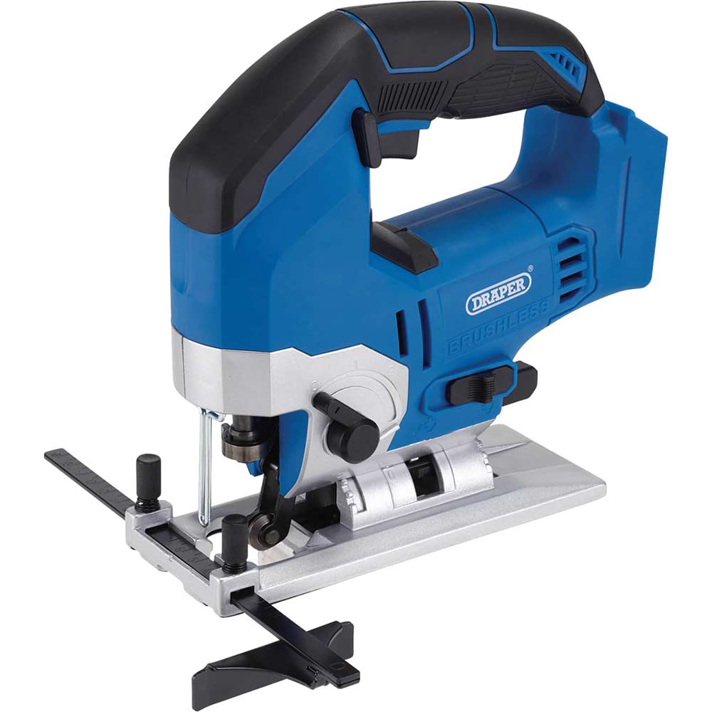 Draper D20JS D20 20v Cordless Brushless Jigsaw No Batteries No Battery Charger No Case