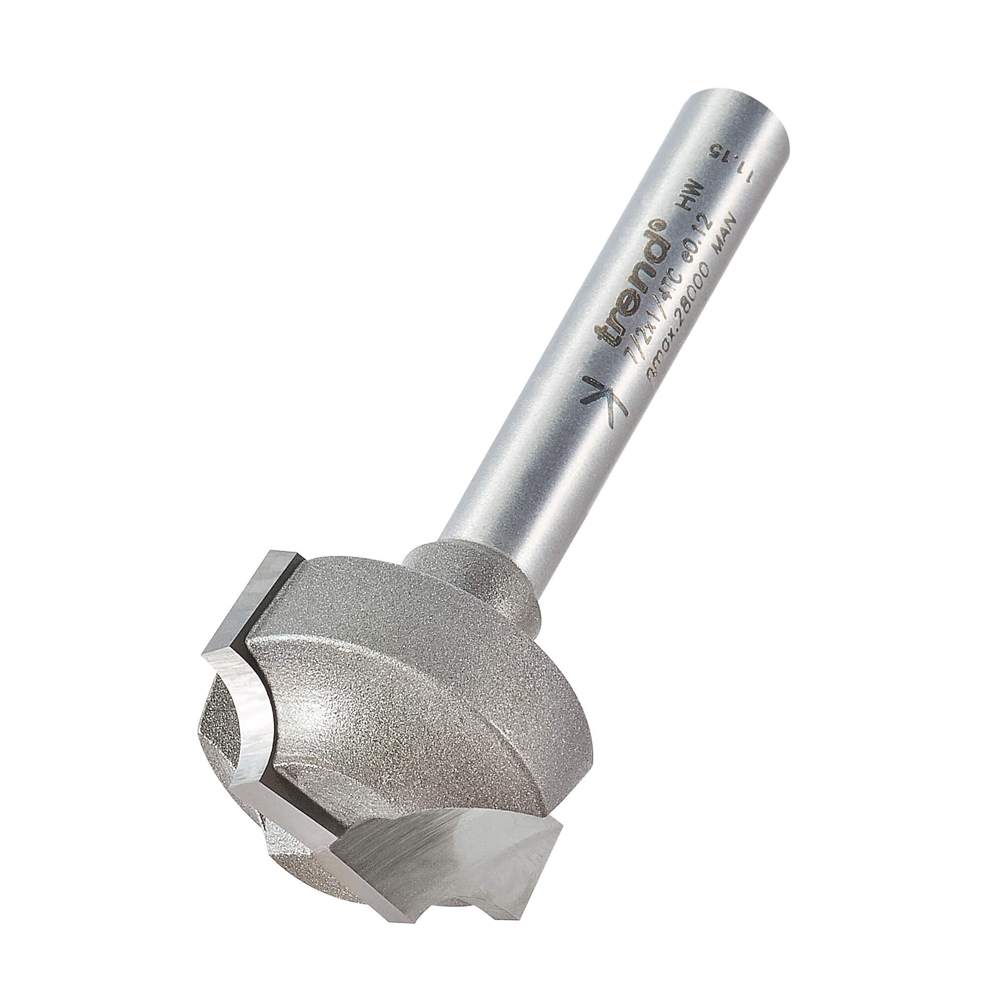 Image of Trend Ovolo Rounding Over Router Cutter 22mm 12mm 1/4"