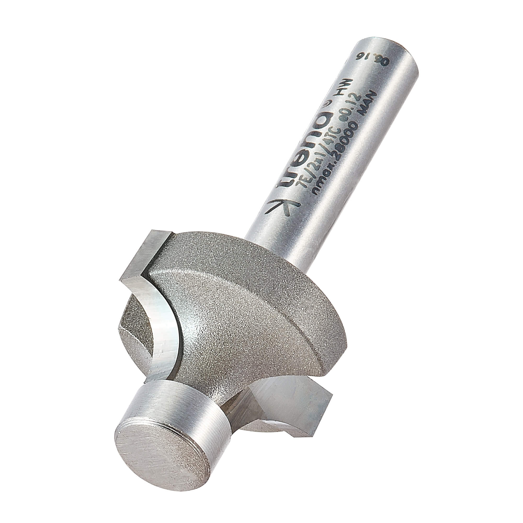 Image of Trend Pin Guided Round Over Router Cutter 22.2mm 12.6mm 1/4"