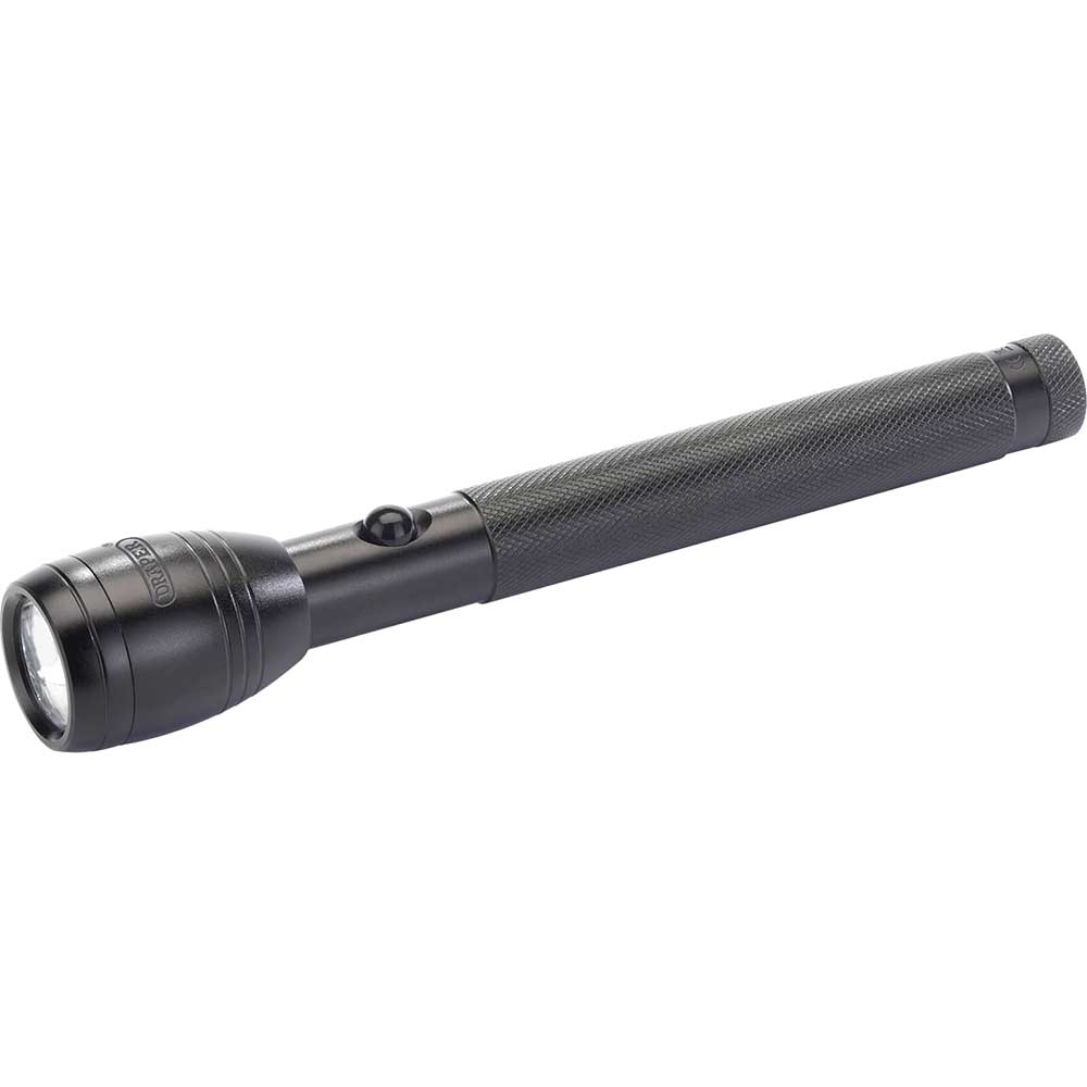 Image of Draper LED Aluminium Torch Black