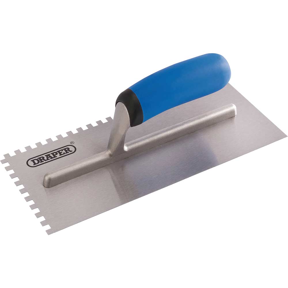 Image of Draper Soft Grip Adhesive Spreading Trowel 11"