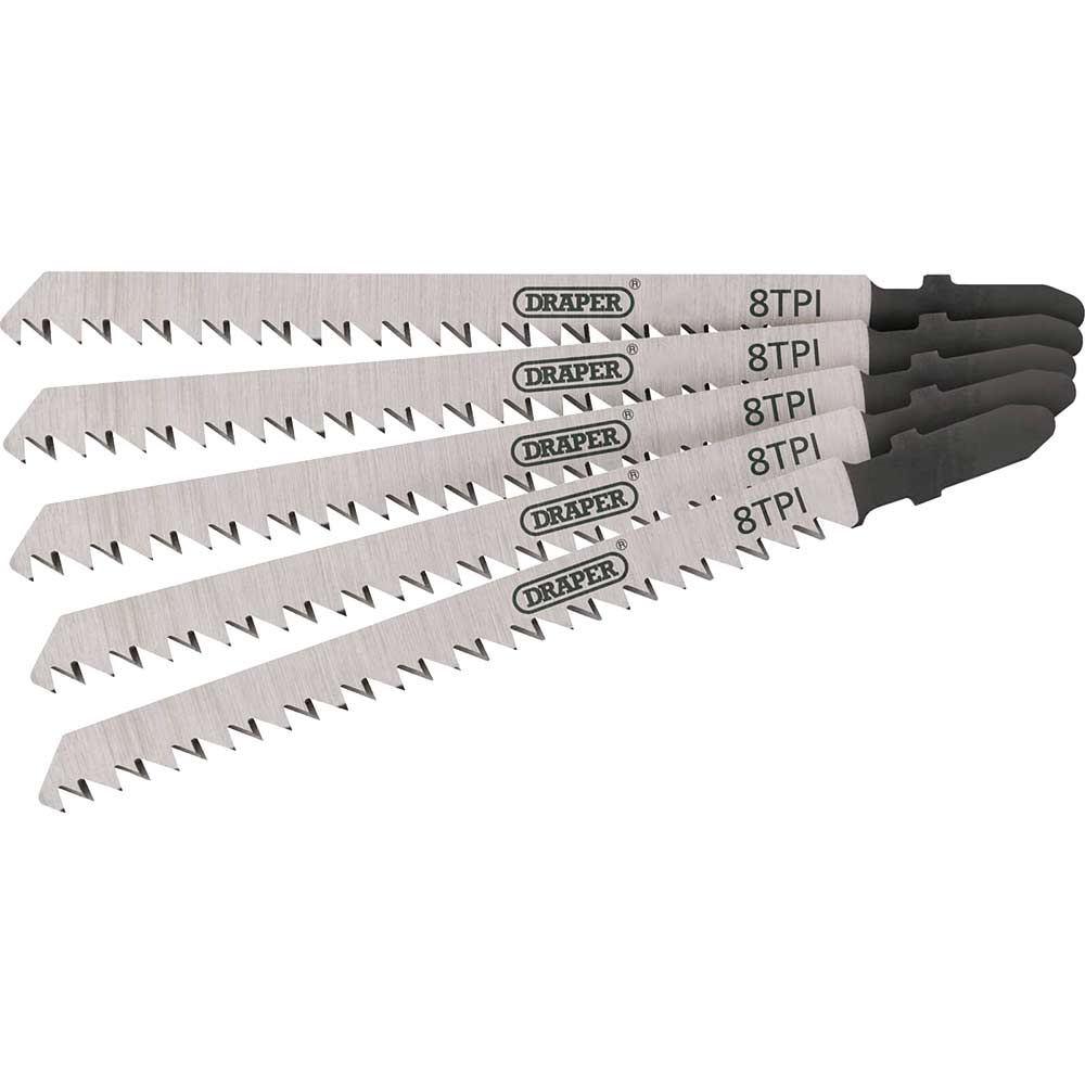 Draper Expert 5 Piece DT301CD Jigsaw Blade Set
