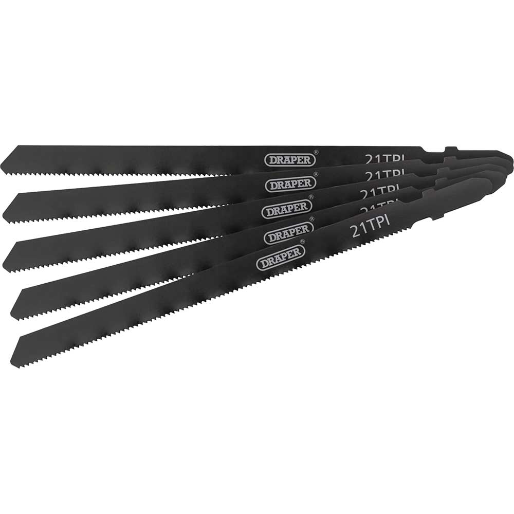 Draper Expert 5 Piece DT318A Jigsaw Blade Set