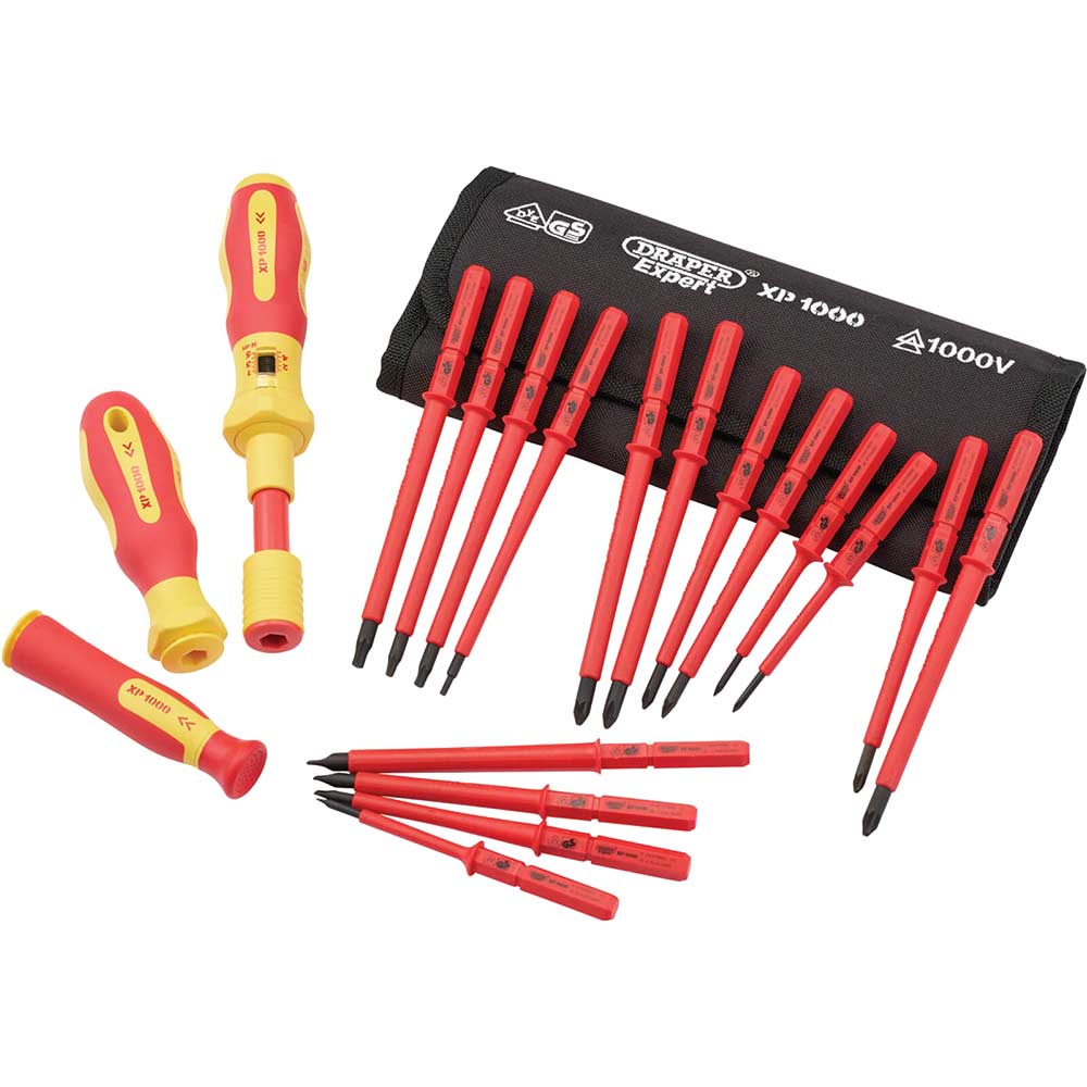 Image of Draper Expert 19 Piece Ergo Plus Torque Screwdriver Set