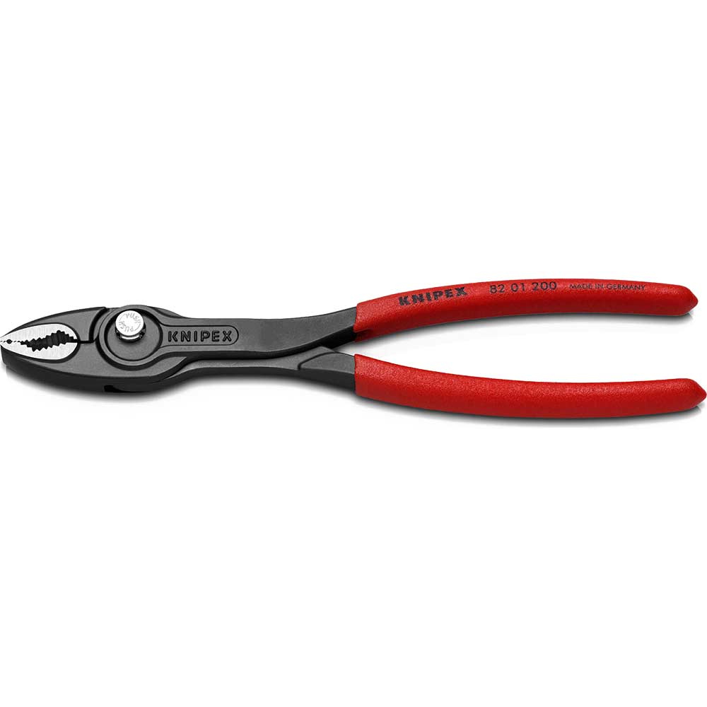 Image of Knipex 82 01 TwinGrip Slip Joint Combination Pliers 200mm