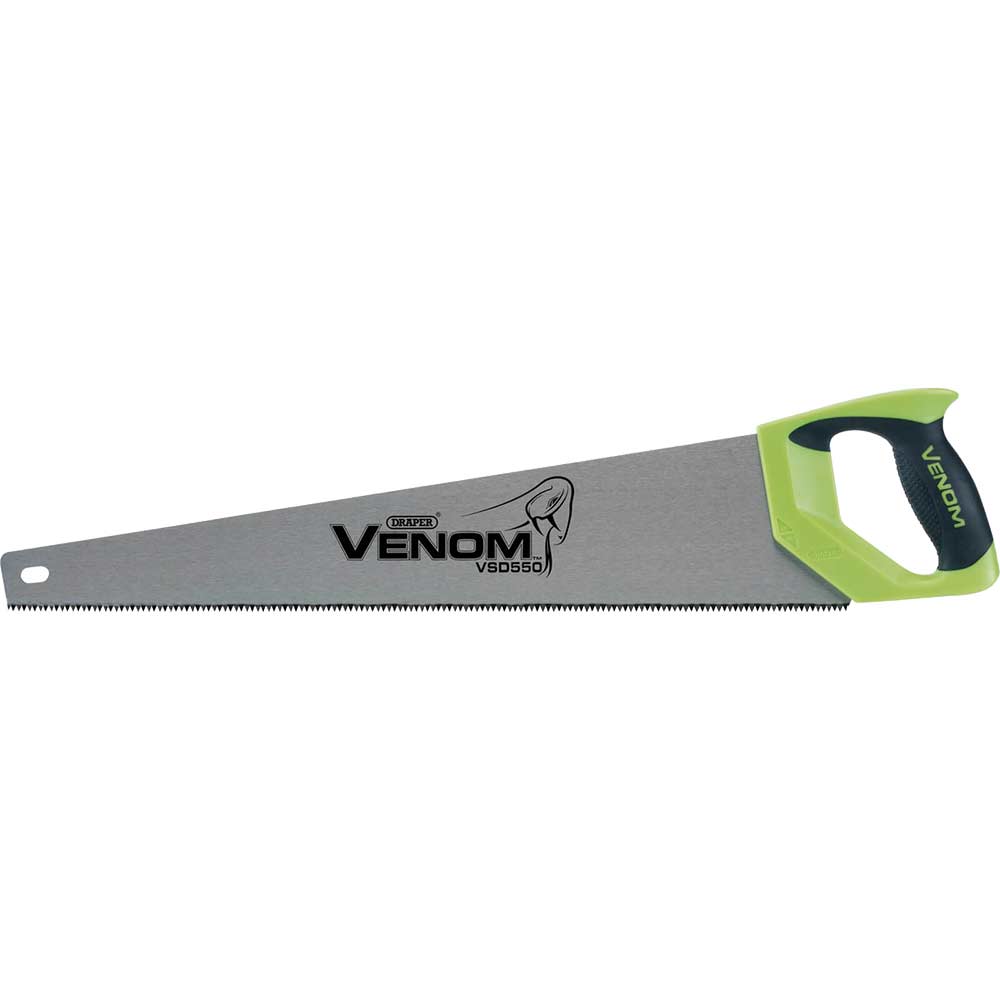 Draper First Fix Venom Double Ground Handsaw 22" / 550mm 8tpi