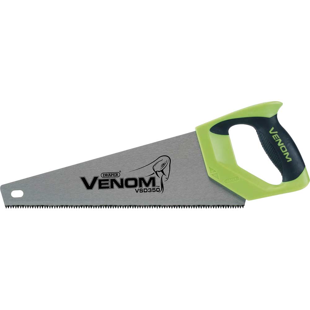 Draper First Fix Venom Double Ground Tool Box Saw 14" / 350mm 8tpi