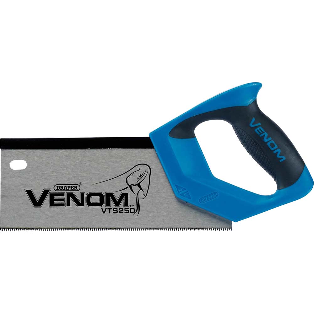 Image of Draper Venom Double Ground Tenon Saw 10" / 250mm 11tpi