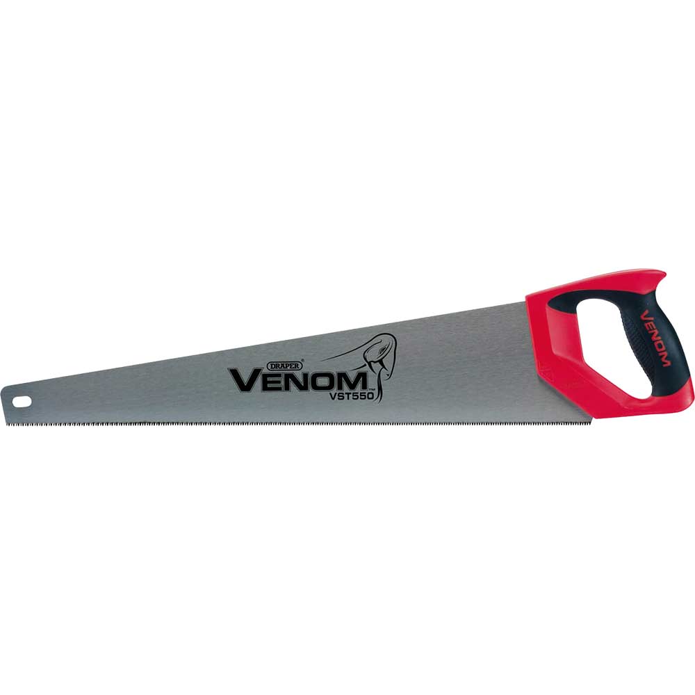 Image of Draper Second Fix Venom Triple Ground Handsaw 22" / 550mm 12tpi