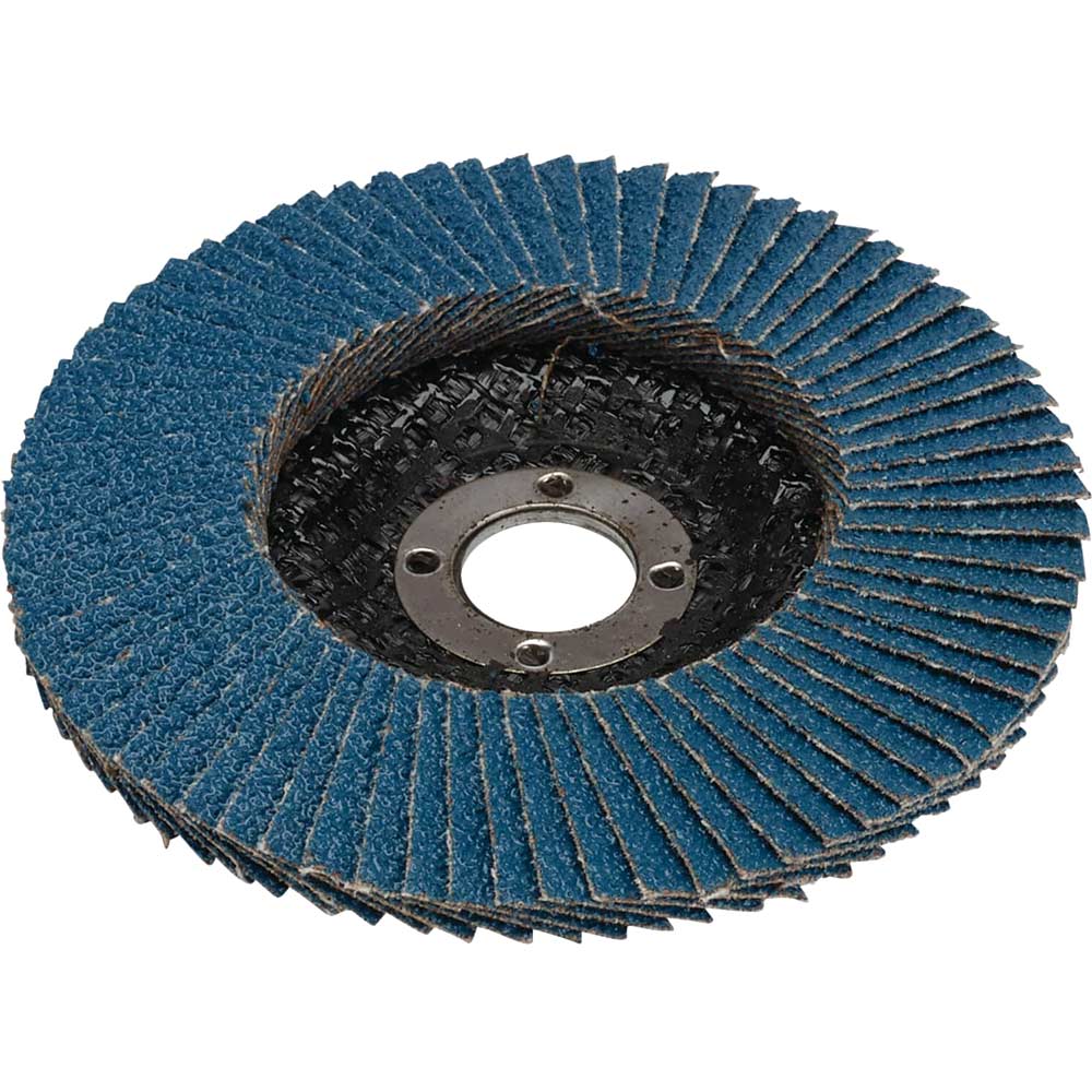 Image of Draper Zirconium Oxide Flap Discs 100mm 60g Pack of 1