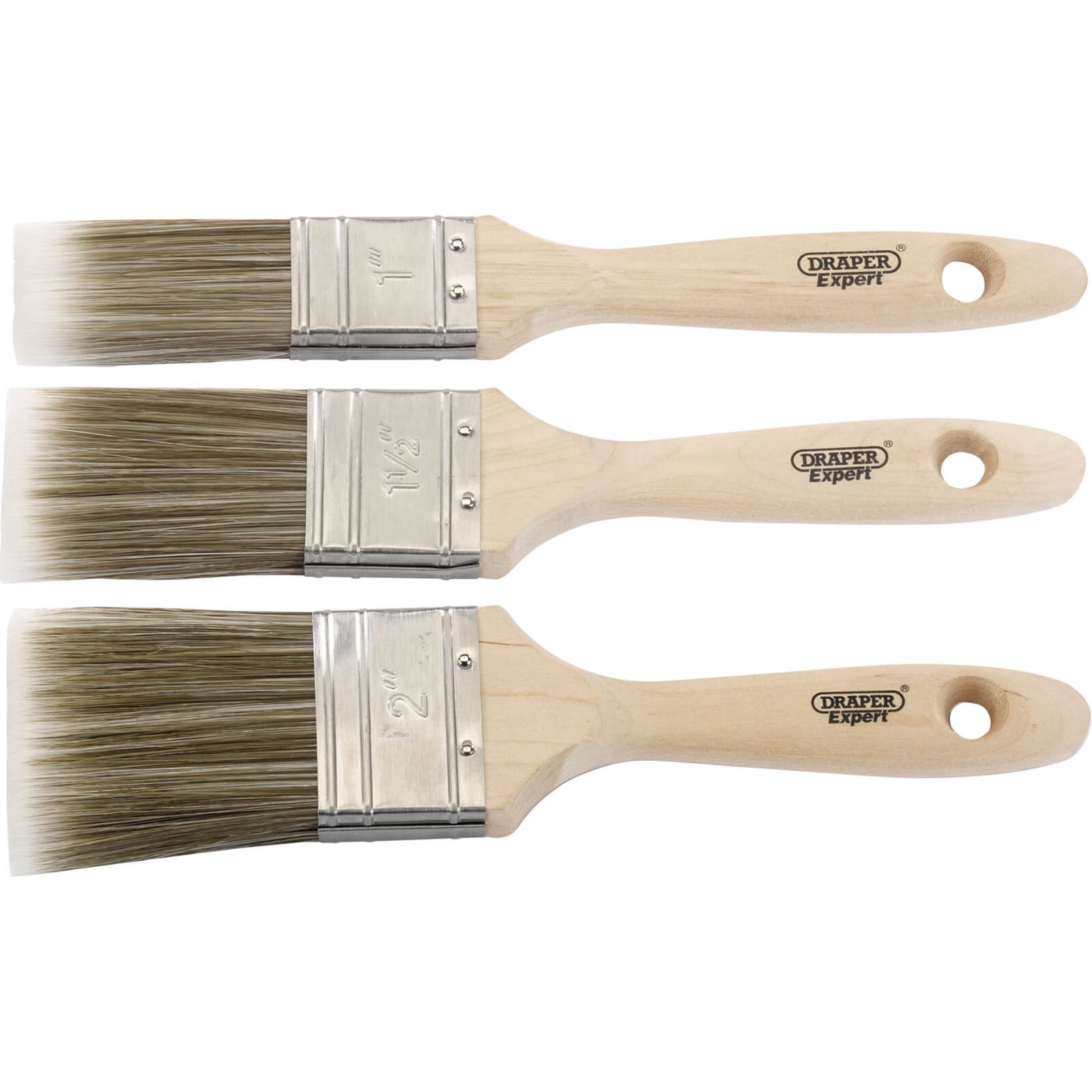 Image of Draper Expert 3 Piece Paint Brush Set