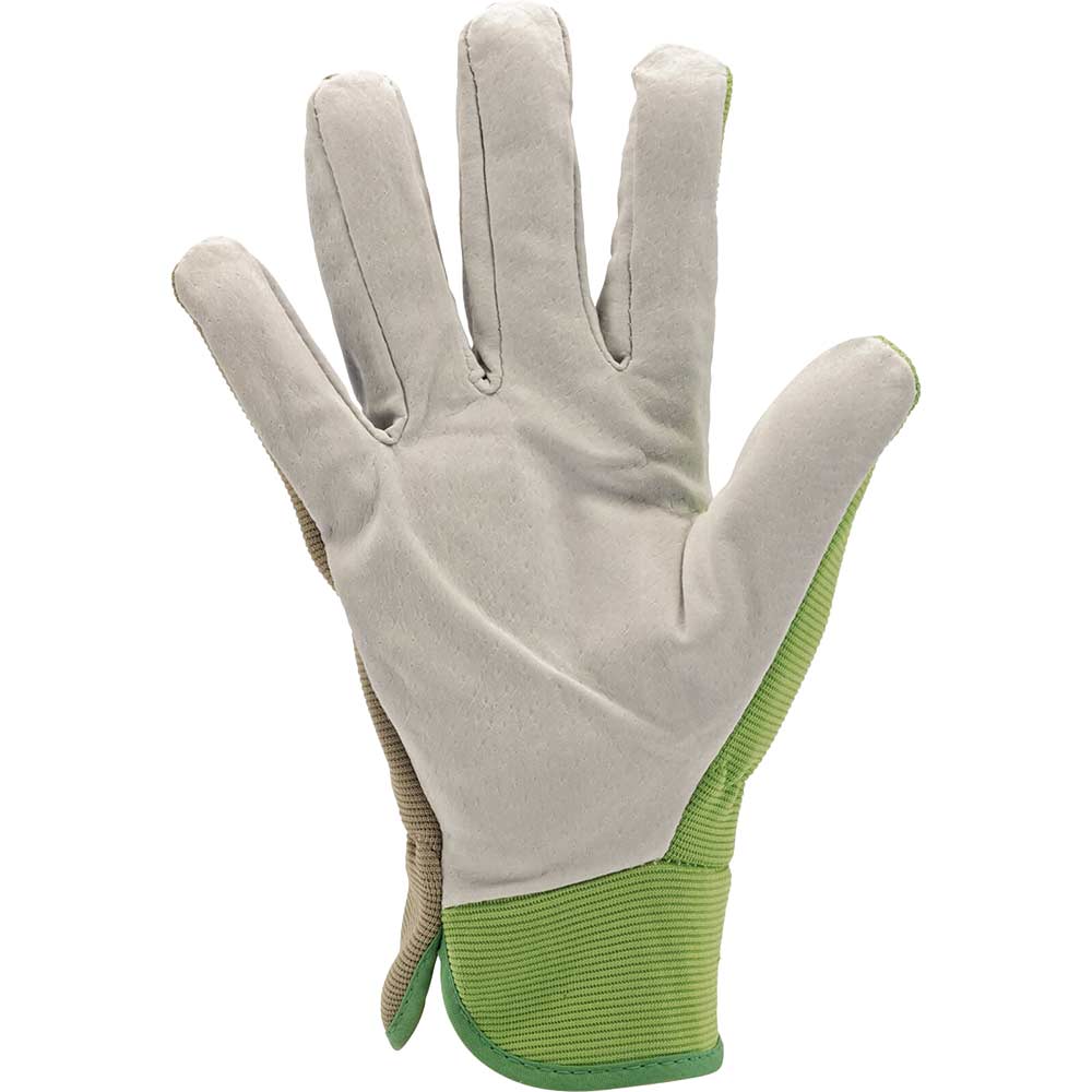 Draper Expert Gardening Gloves Grey / Green XL