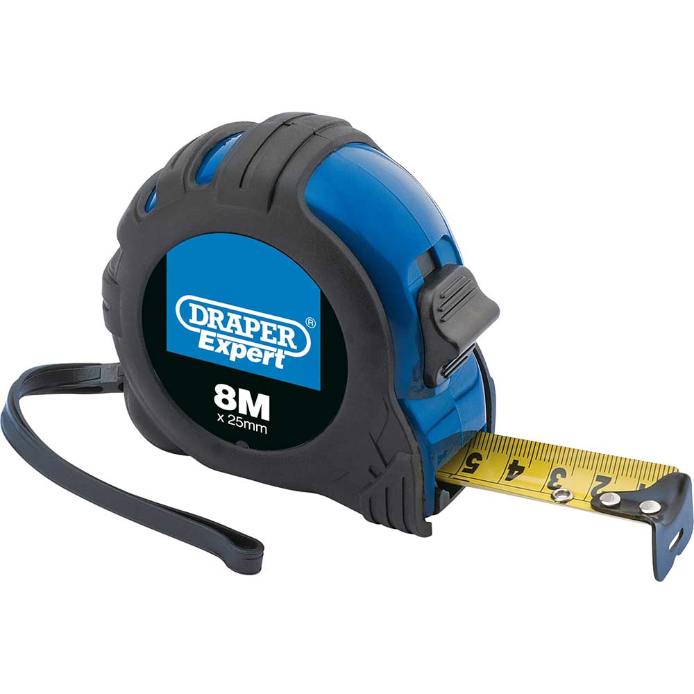 Draper Expert Professional Measuring Tape Imperial & Metric 26ft / 8m 25mm