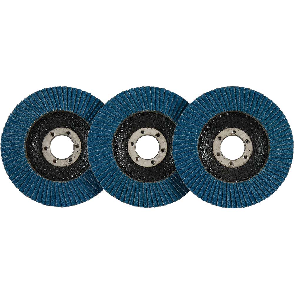 Image of Draper Zirconium Oxide Flap Discs 115mm 60g Pack of 1