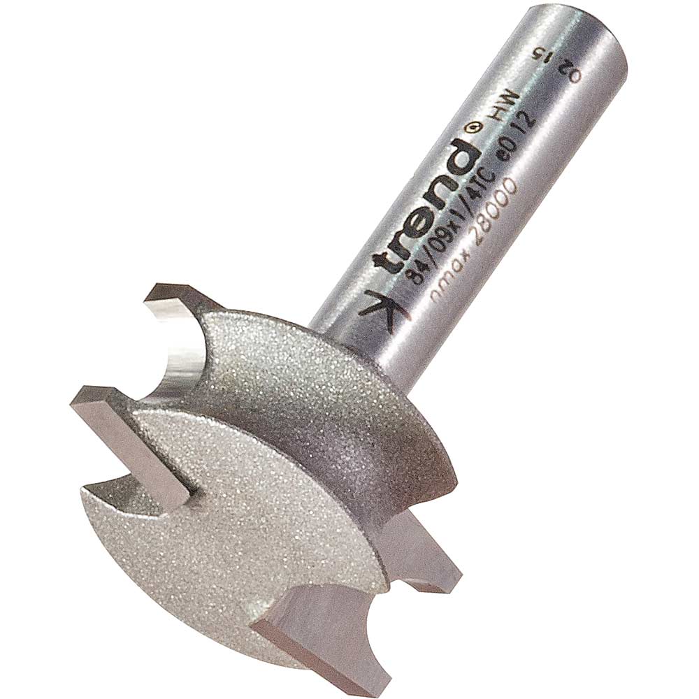 Image of Trend Sunk Bead Router Cutter 22mm 10mm 1/4"