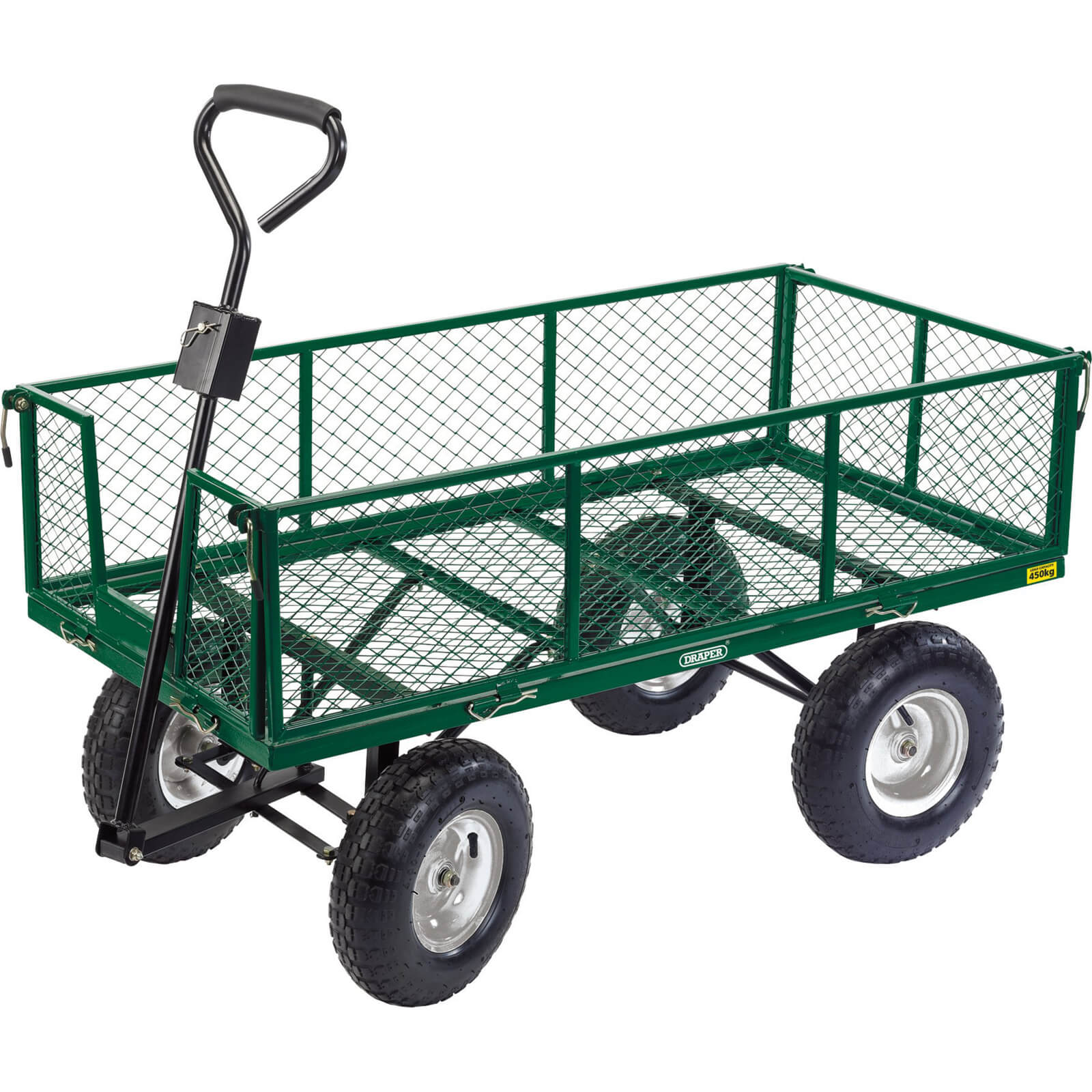 Draper Heavy Duty Steel Mesh Garden Trolley
