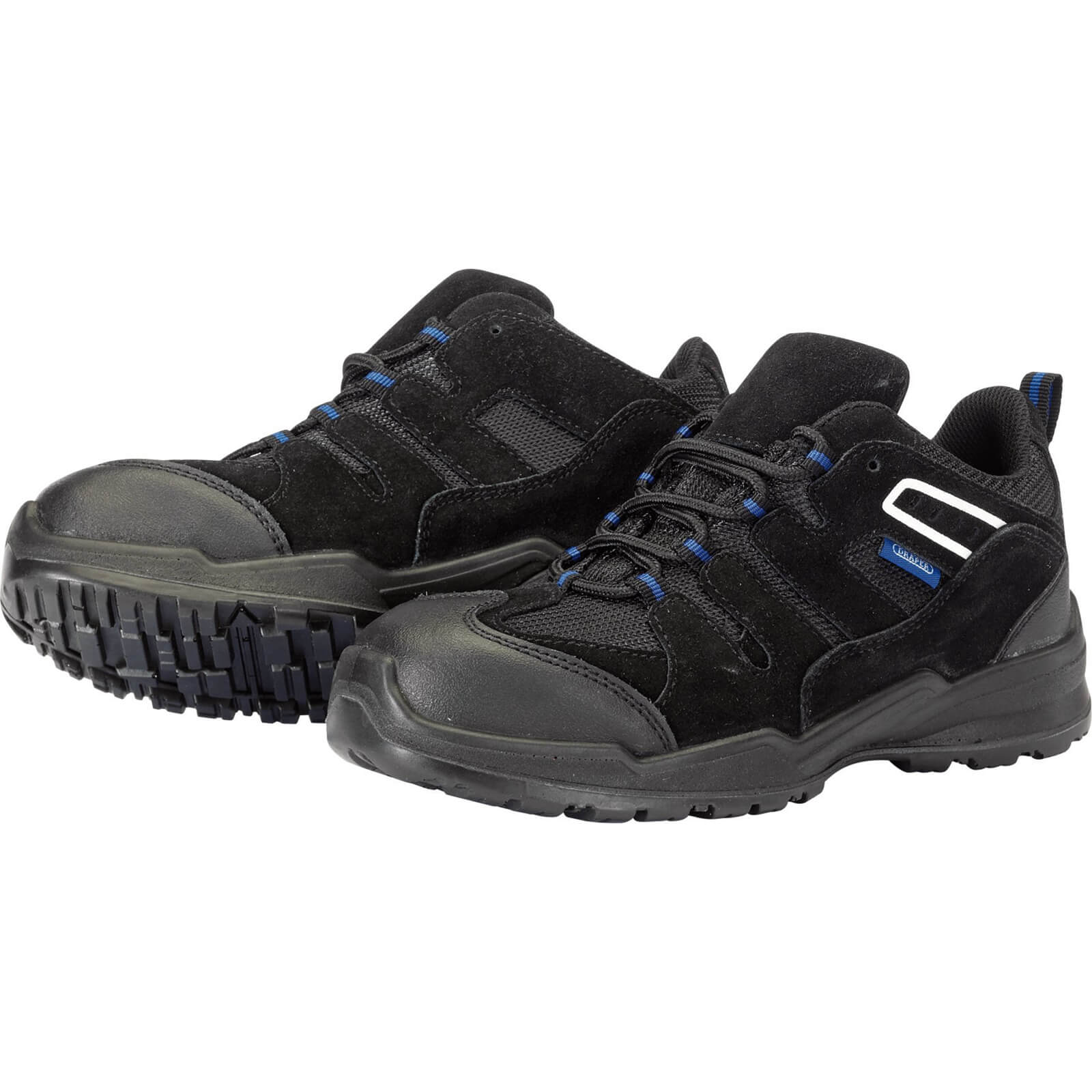 Image of Draper Trainer Style Safety Shoe Black Size 4