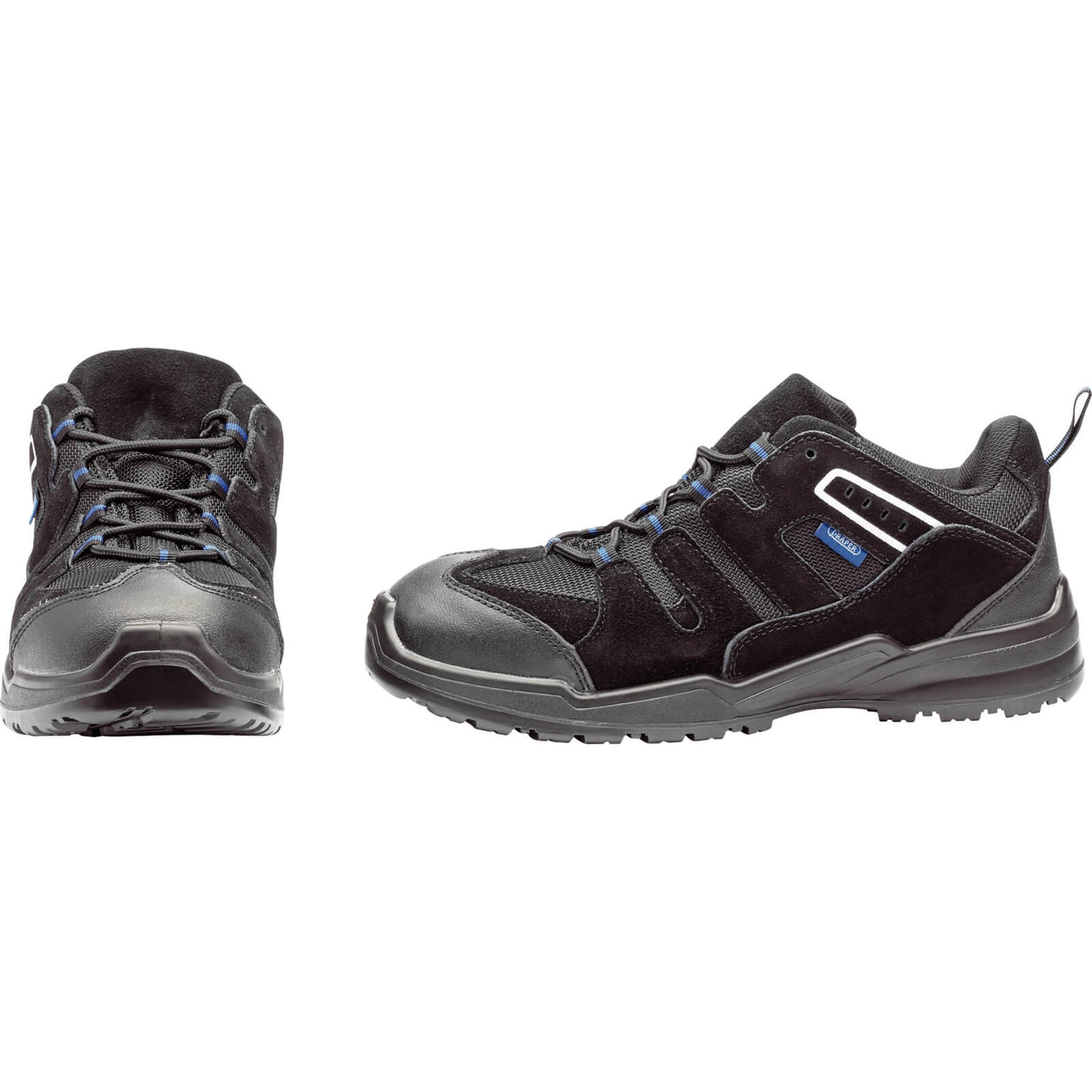 Image of Draper Trainer Style Safety Shoe Black Size 10