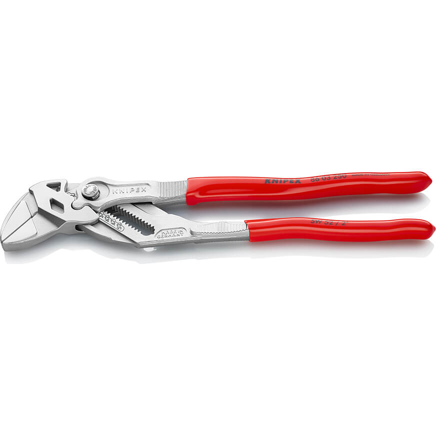 Image of Knipex 86 03 Chrome Plier Nut Wrenches 250mm