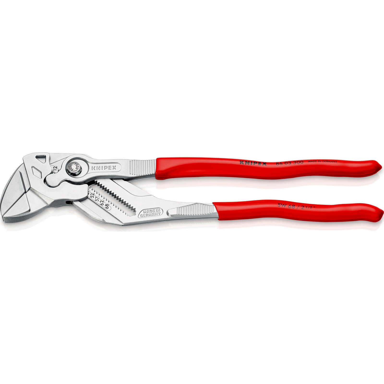 Knipex 86 03 Chrome Plier Nut Wrenches 300mm