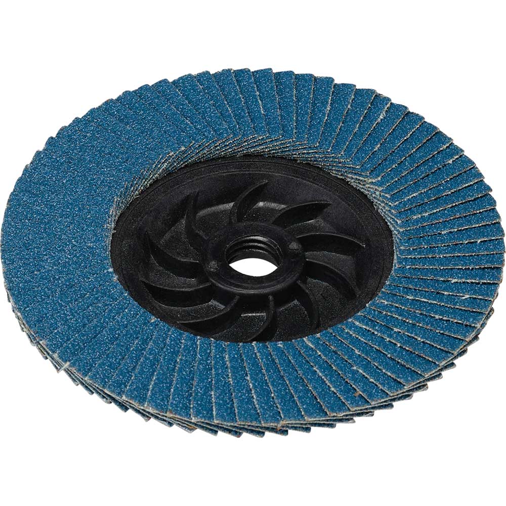 Image of Draper Expert M14 Threaded Zirconium Oxide Flap Disc 115mm 60g Pack of 1