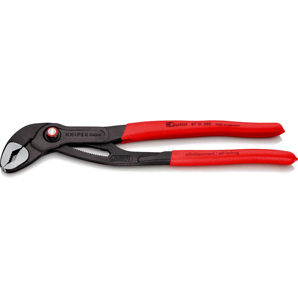 Knipex 87 21 Cobra Quick Set Waterpump Pliers 300mm