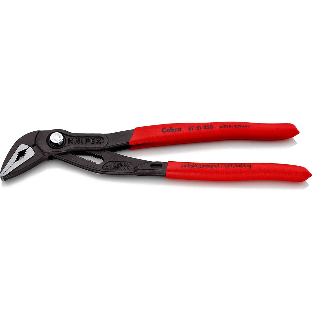 Image of Knipex 87 51 Slim Jaw Cobra Waterpump Pliers 250mm