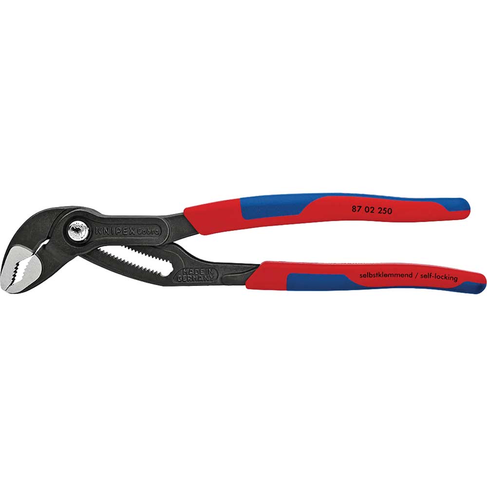 Knipex Cobra Waterpump Plier Comfort Grip Handles Waterpump Pliers