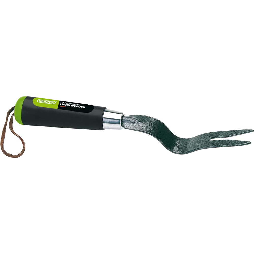 Image of Draper Carbon Steel Heavy Duty Garden Hand Weeder