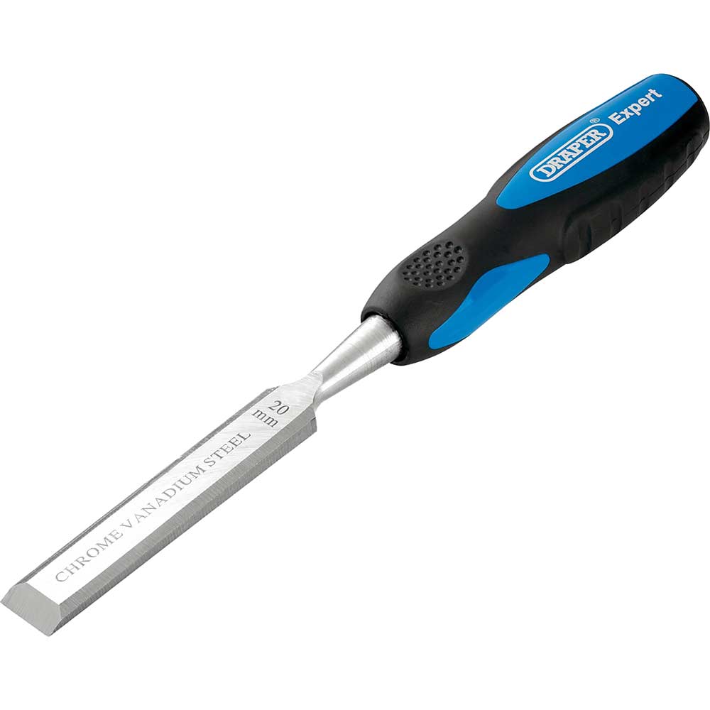 Draper Expert Soft Grip Bevel Edge Wood Chisel 20mm