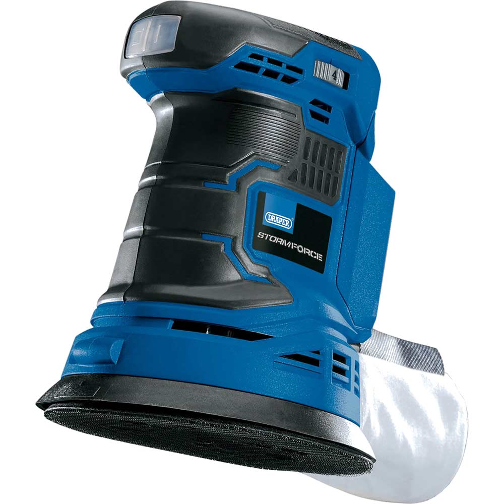 Draper CPS20SF Storm Force 20V Random Orbit Sander No Batteries No Battery Charger No Case