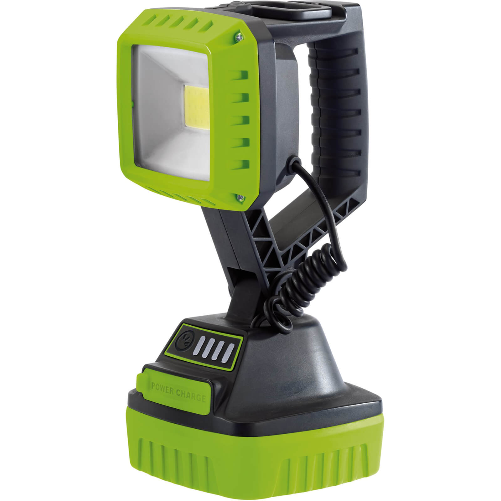 Photos - Floodlight / Garden Lamps Draper LED Rechargeable Worklight 10W Green RWL/1000/G 