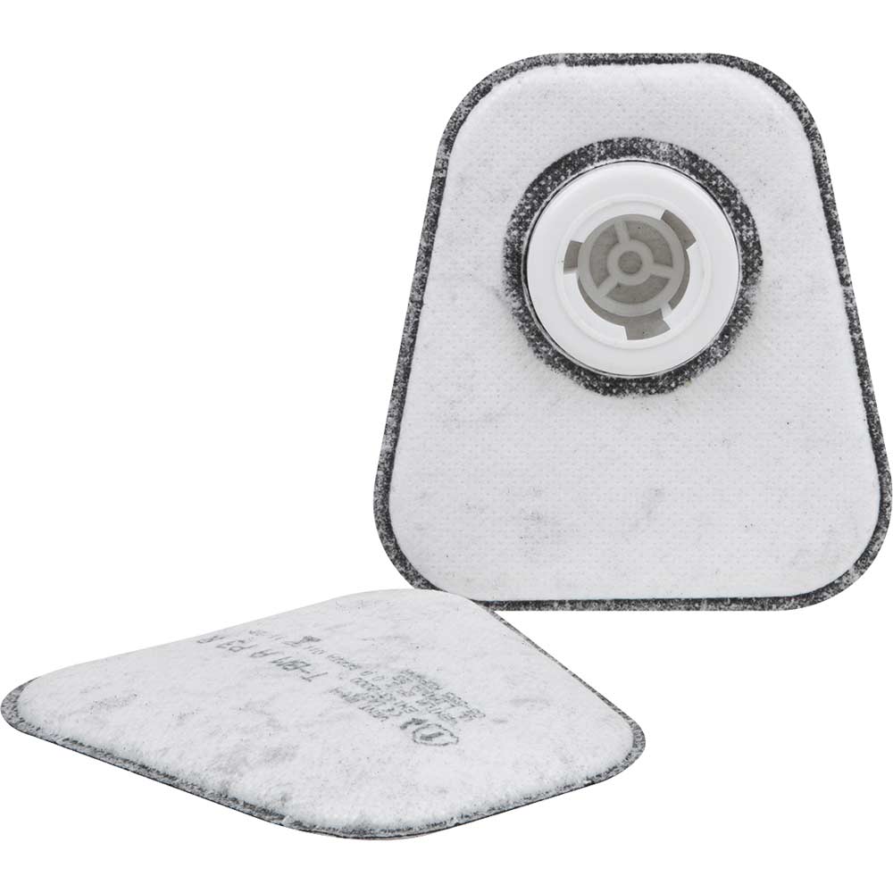 Image of Sealey Worksafe A P3 R Particulate Filters for 9000 Respirators Pack of 2