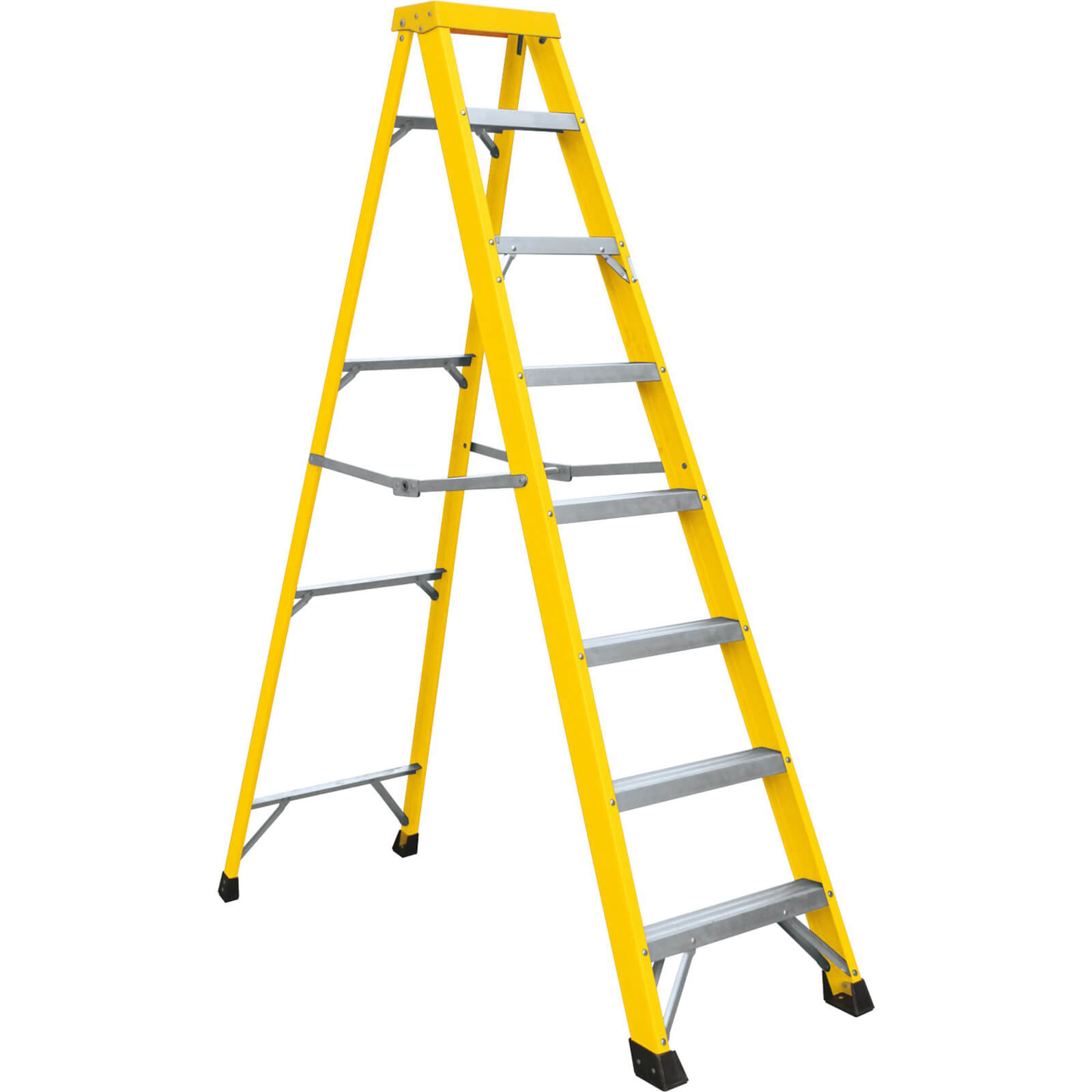 Image of Draper Fibreglass Step Ladder 7