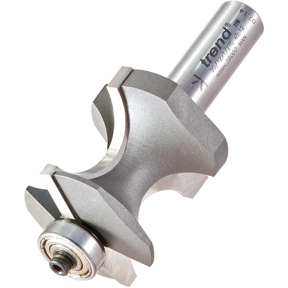 Trend Traditional Torus Router Cutter 37mm 40mm 1/2