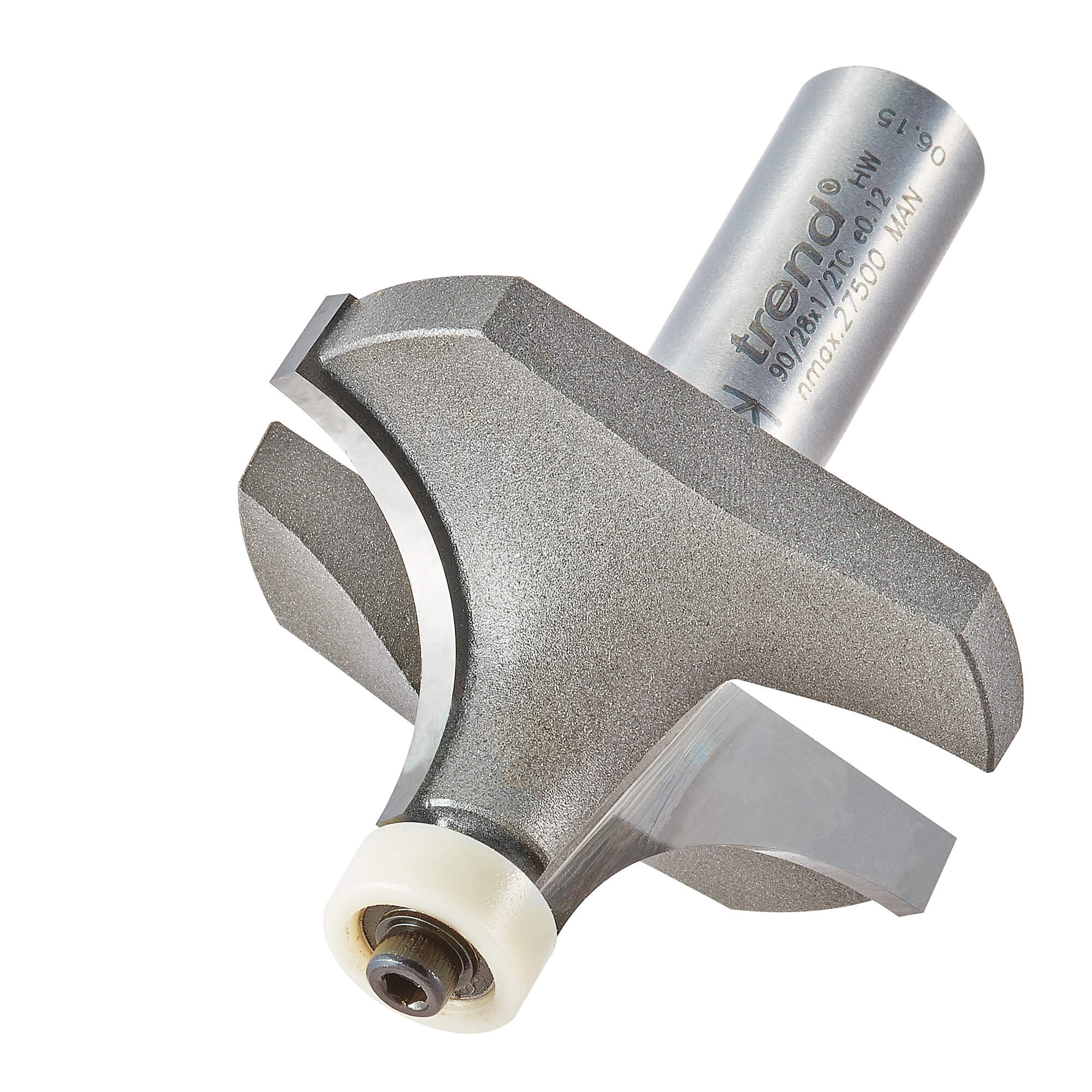 Image of Trend Bull Nose Round Over Combination Router Cutter 50mm 25mm 1/2"