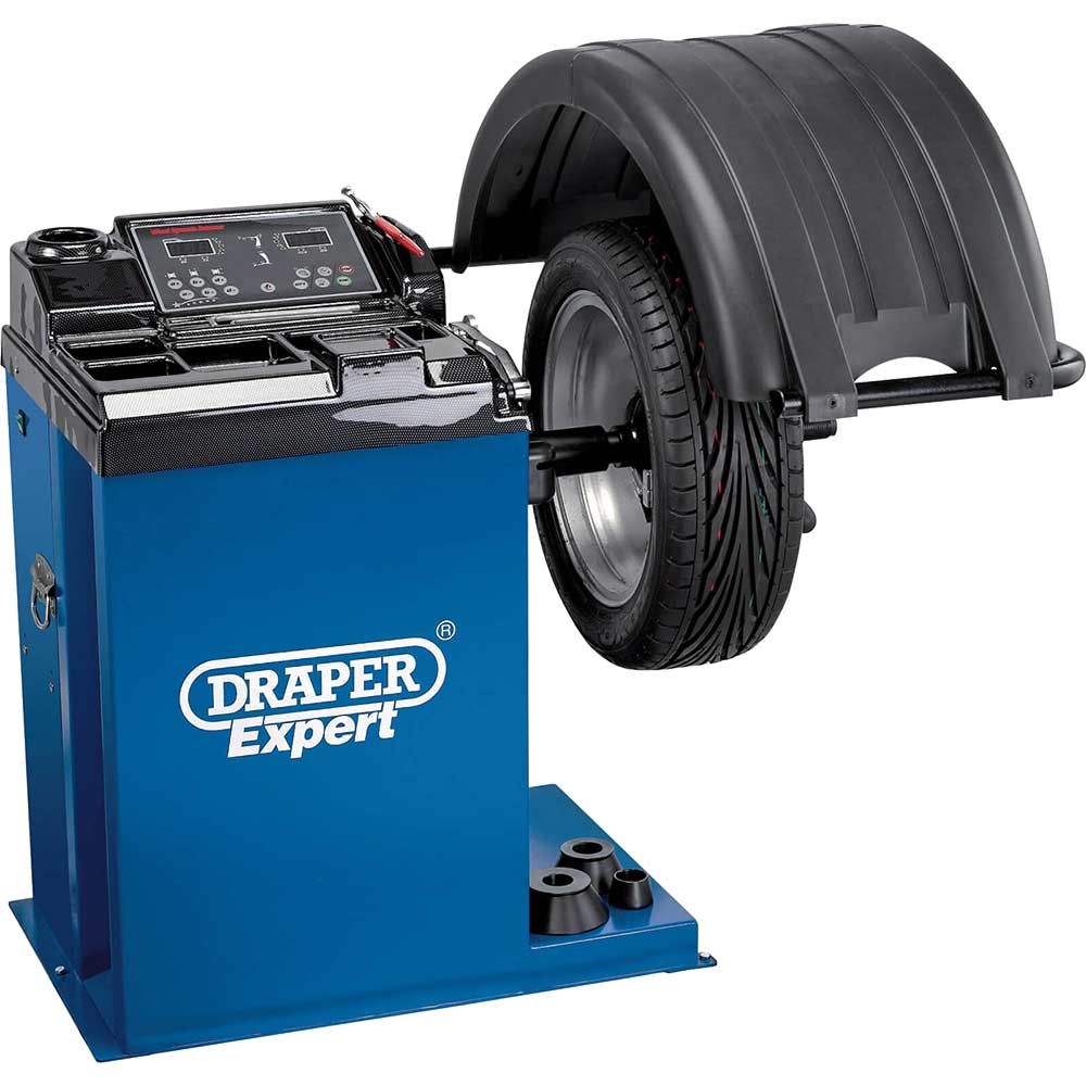 Draper WB200 Semi Automatic Wheel Balancer 240v