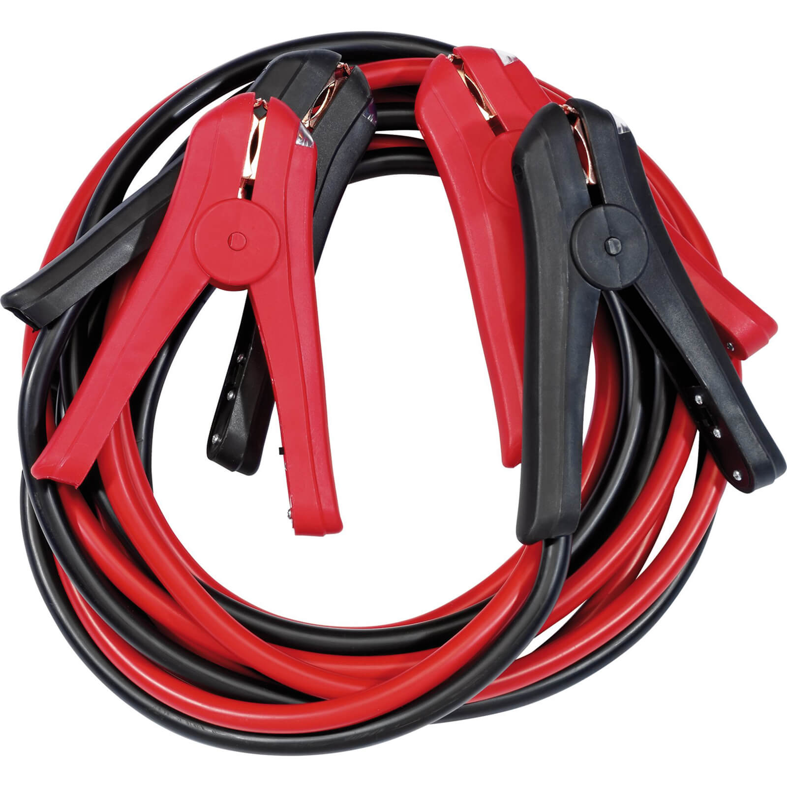 Image of Draper LED Light Booster Cable Jump Leads 3m