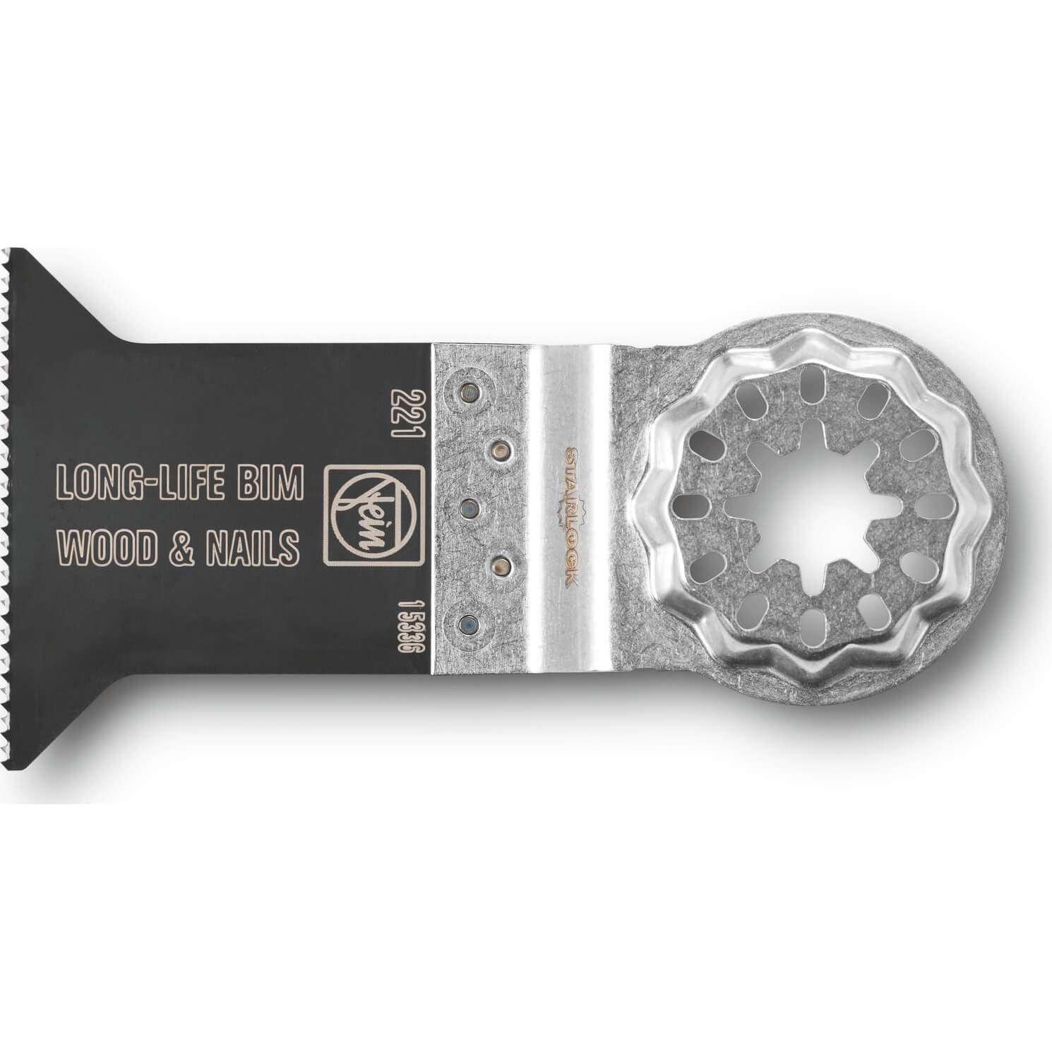 Image of Fein E-Cut BIM Long Life Oscillating Multi Tool Saw Blade for Wood and Nails 50mm Pack of 1