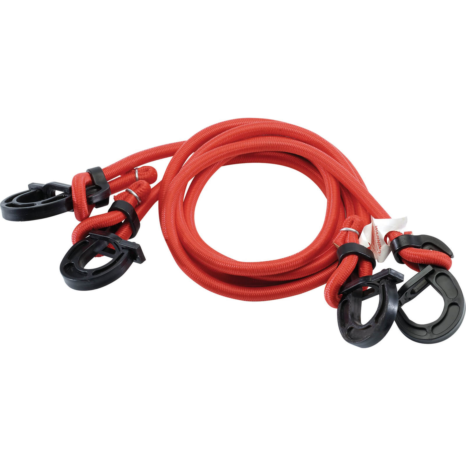 Twin Wire Bungee Cord 60cm Red 2 Piece MLK3020E 