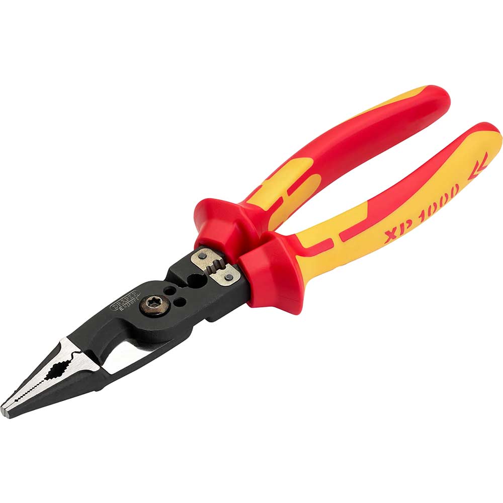 Draper XP1000 VDE Insulated 8 in 1 Installation Pliers 215mm