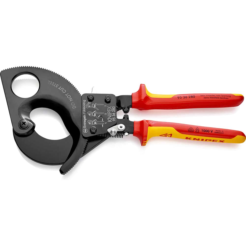 95 36 VDE Insulated Ratchet Action Cable Cutter