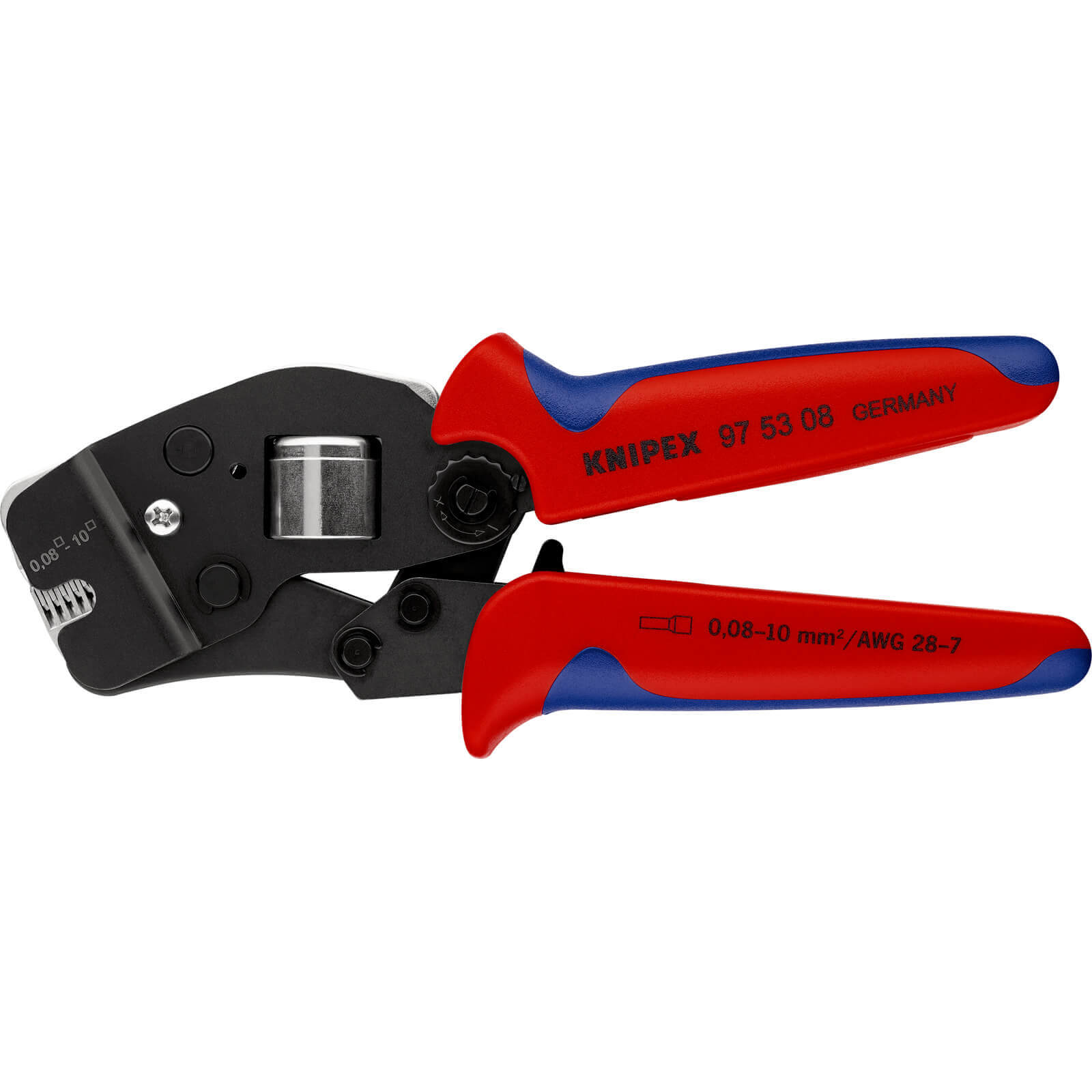 Photos - Pliers / Wire Cutters KNIPEX 97 53 Front Loading Self Adjusting Crimping Pliers 97 53 08 SB 