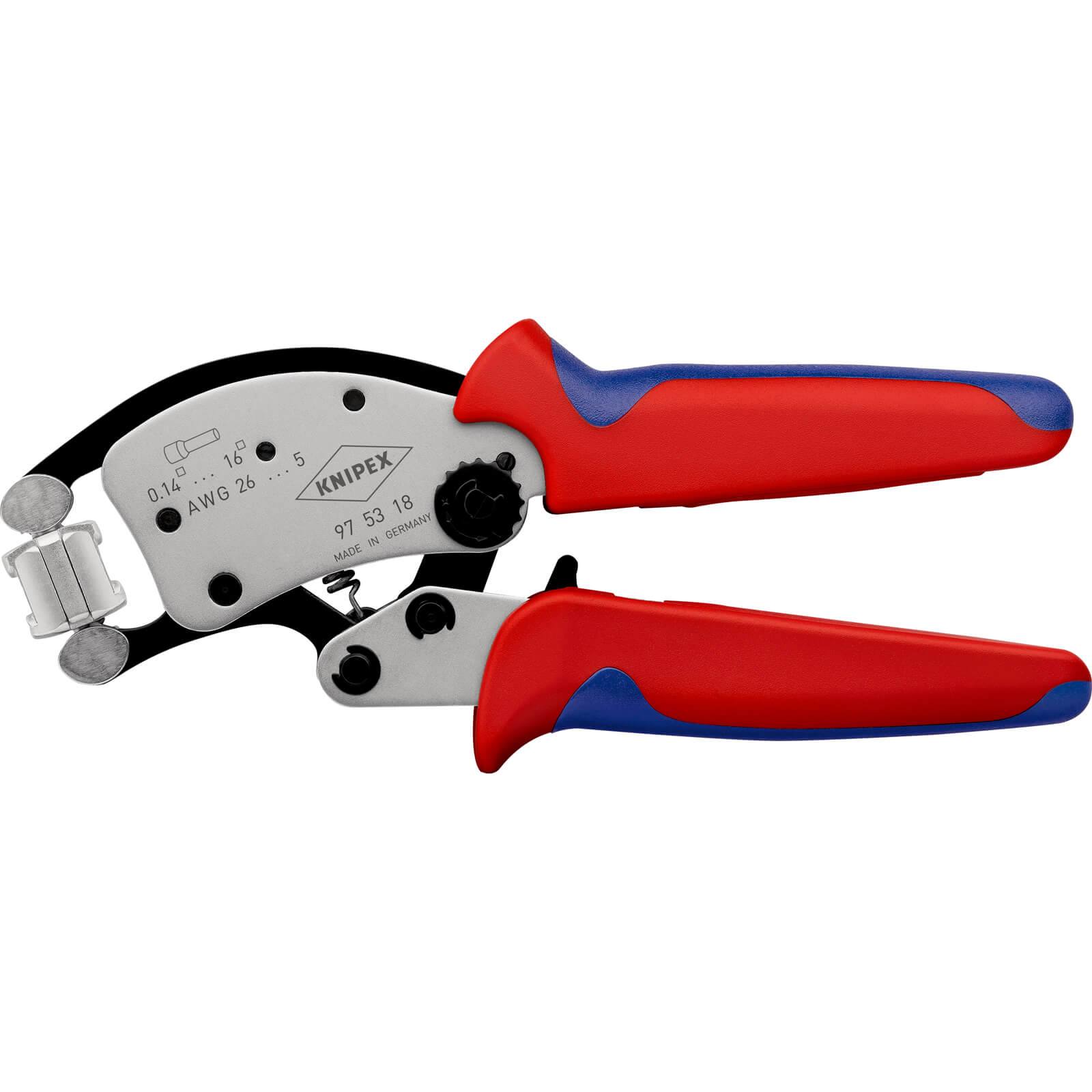 Knipex 97 53 Twistor16 Self Adjusting Crimping Pliers