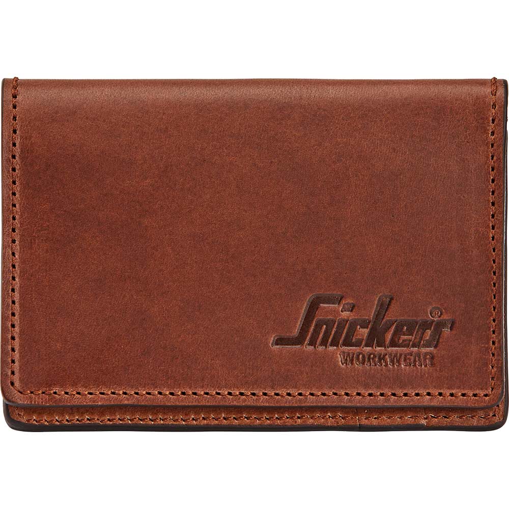 Snickers Leather Wallet Card Holder Brown