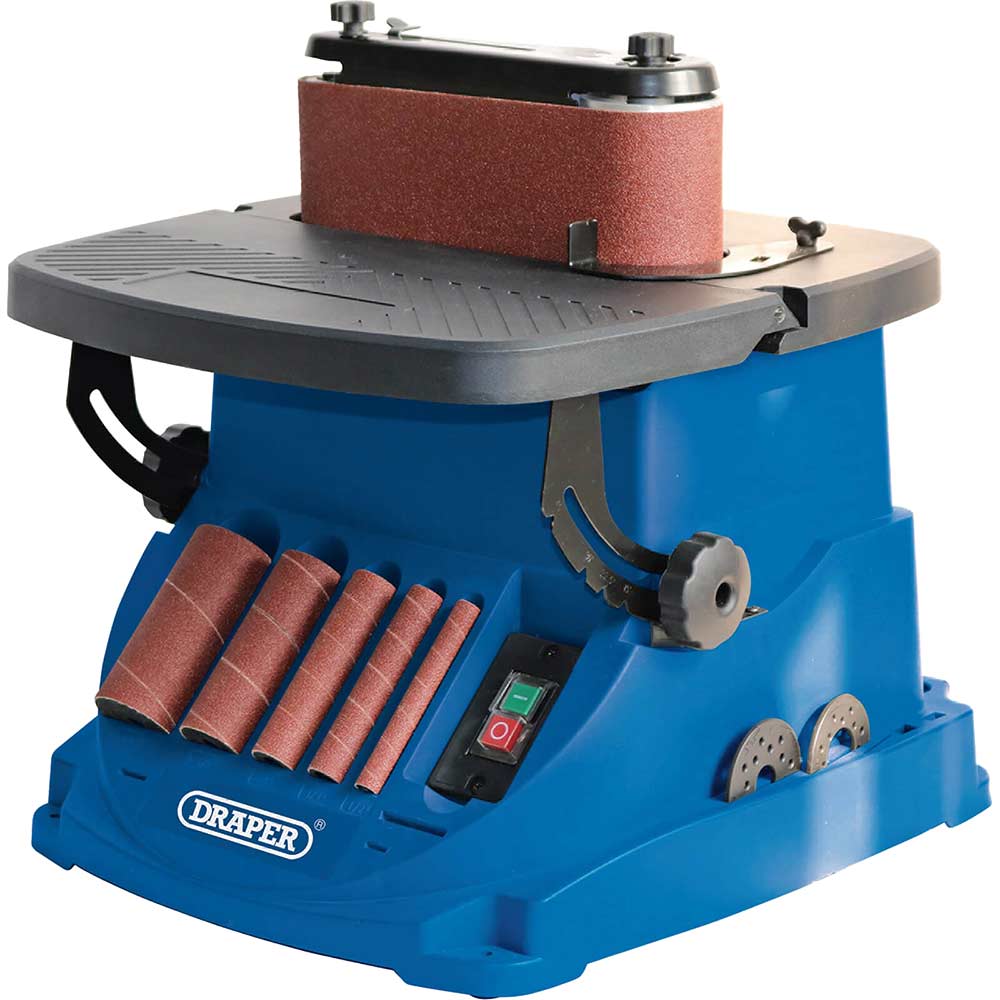 Image of Draper OSBS450D Oscillating Spindle and Belt Sander 240v