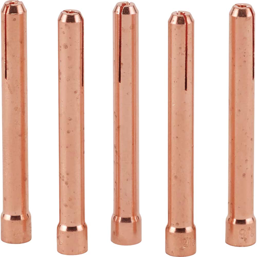 Draper 16mm Collet for 70087 and 57096 TIG Welding Torch Pack of 5